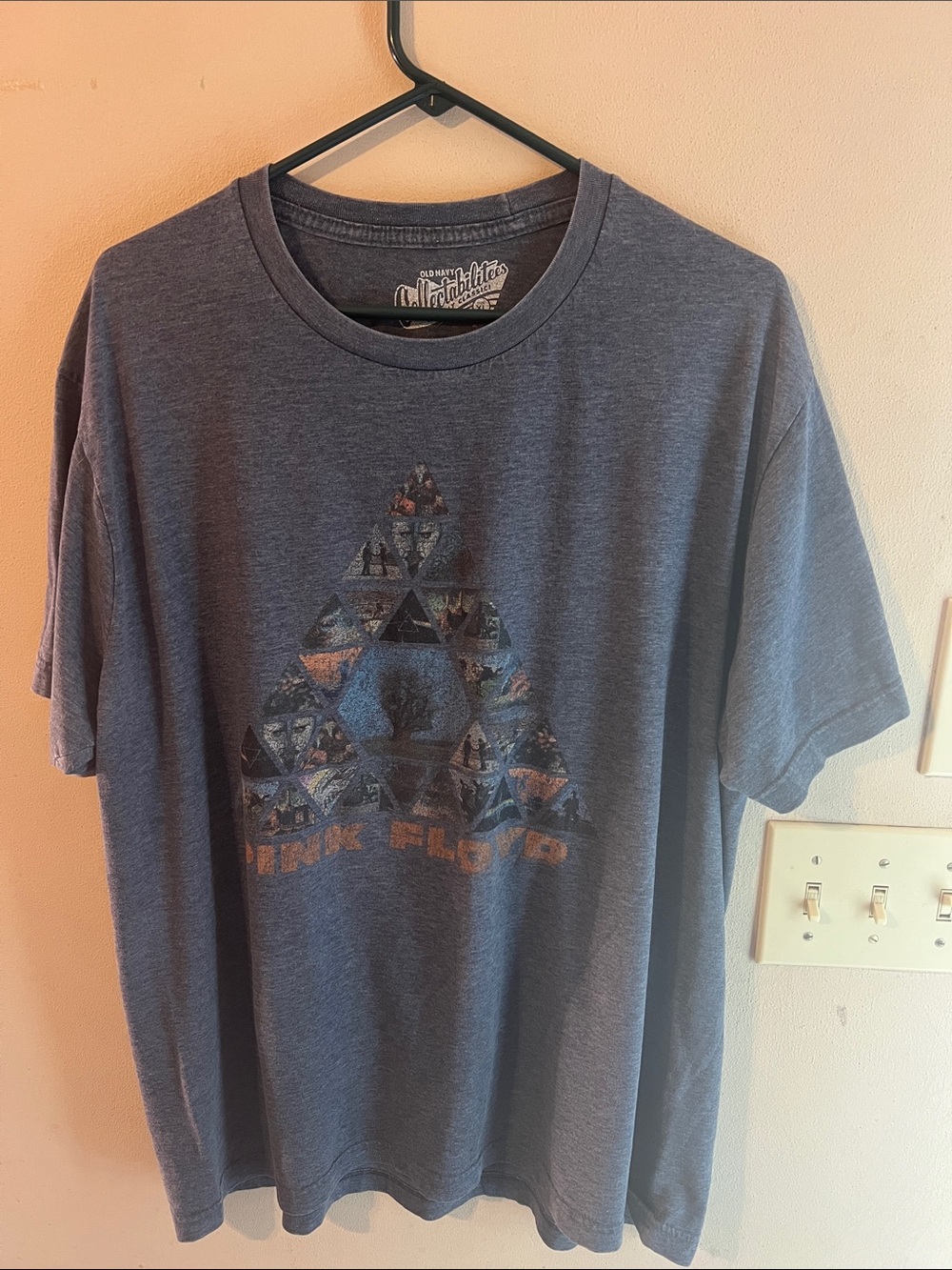 PINK FLOYD HEATHER BLUE TSHIRT XL
